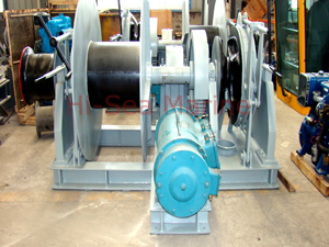 Electric combined Windlass/Mooring Winch