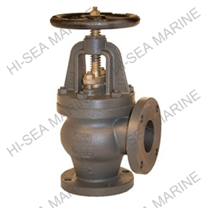Marine Cast Iron SDNR Angle Valve JIS F7354 5K