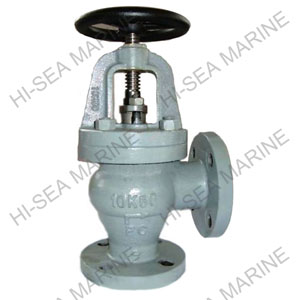 Marine Cast Iron SDNR Angle Valve JIS F7376 10K