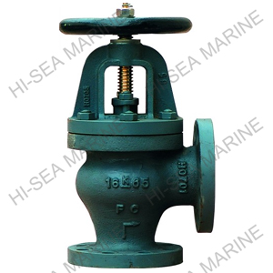 Marine Cast Iron SDNR Angle Valve JIS F7378 16K