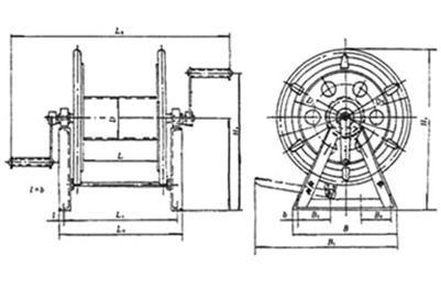Steel Wire Rope Reel