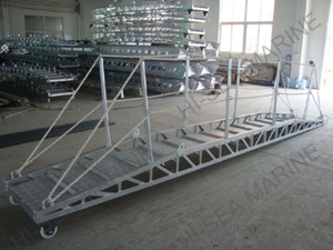Aluminium Wharf Ladder(Bend type) 