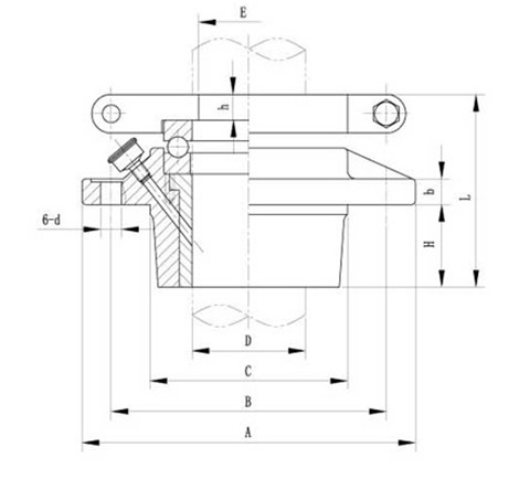 Upper Rudder Carrier CB*3145