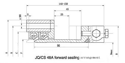JQ/CS 48A Type Stern Tube Shaft Sealing Arrangement