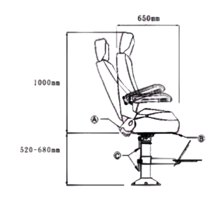 Marine Pilot Chair