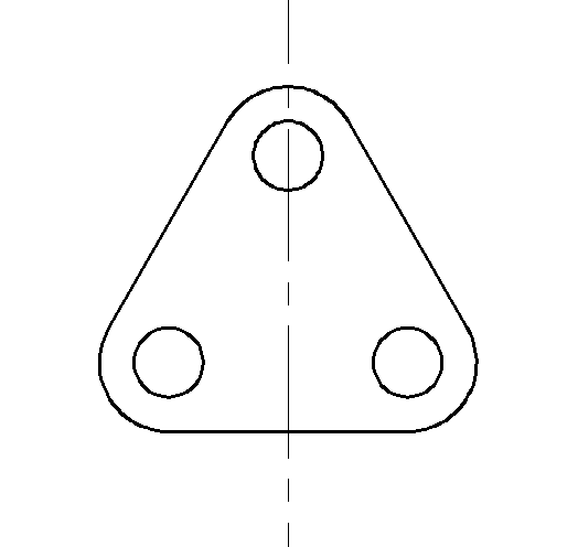 Marine Triangle Plate
