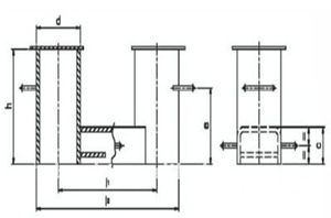 NS2584 Double bollards