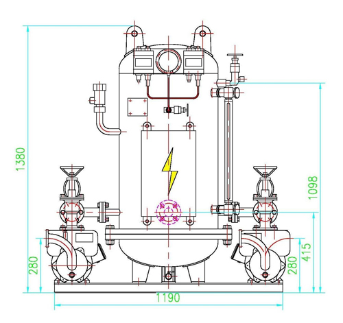 ZYG-0.2 Marine Pressure Water Tank