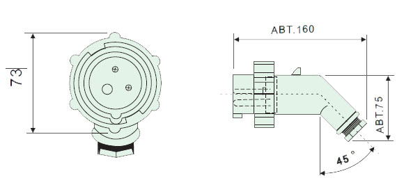 IEC Marine Watertight Plug