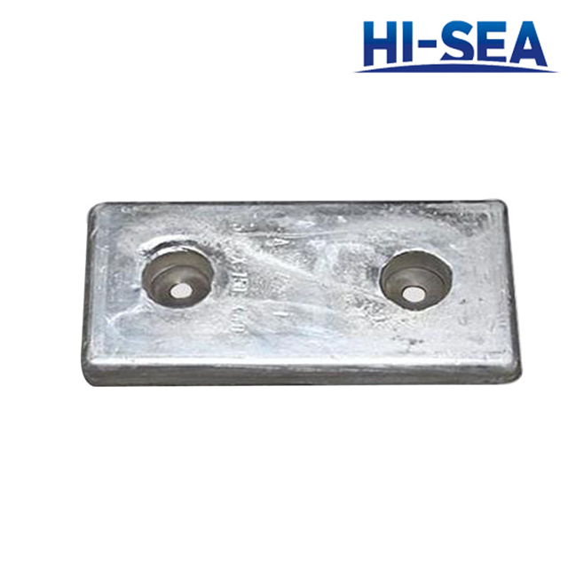 Bolt Connection Type Zinc Anode for Ship Hull