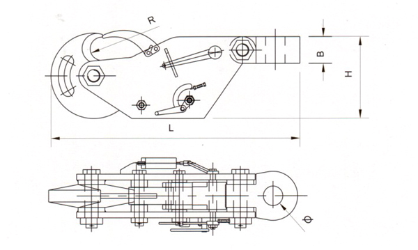 Disk Towing Hook