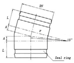 15буNon-heat Insulation Bend