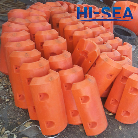 300mm x 580mm Dredge MDPE Pipe Floater