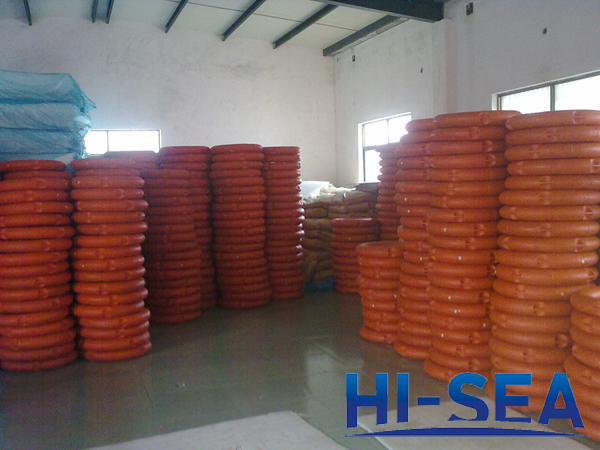 Self-activating Smoke Singal Lifebuoy