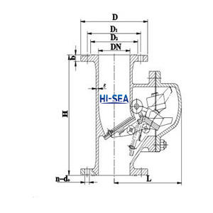 Marine Vertical Storm Valve CB/T3476-1992