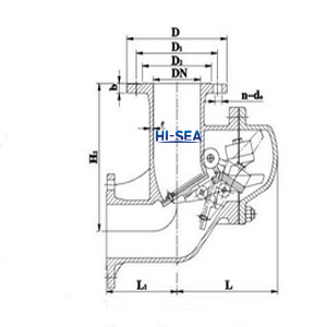 Marine Vertical Storm Valve CB/T3476-1992