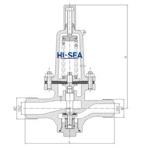 Marine Bronze Air Pressure Relief Valve CB/T3656-1994