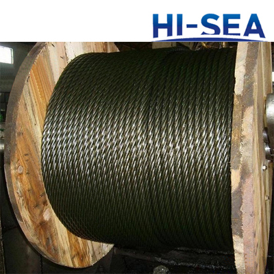 4 Strand Flat Steel Wire Rope