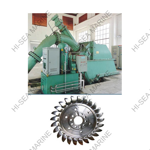4000kw Pelton Turbine Twin Nozzles