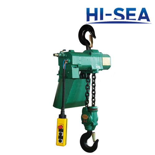 5T Air Chain Hoist with Trolley