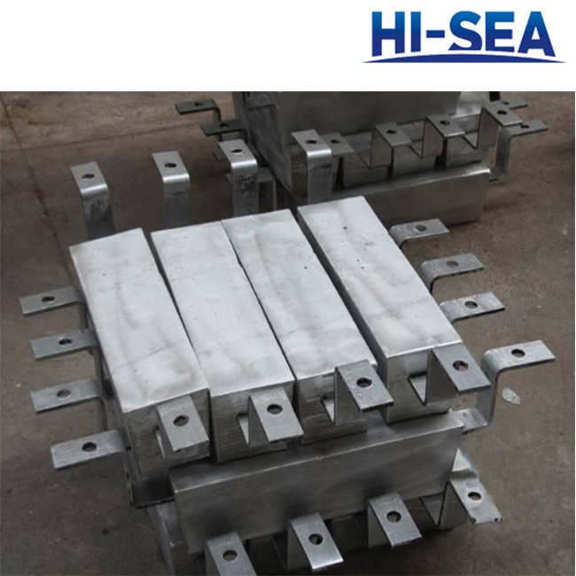 Zinc Anode for Port and Offshore Engineering Facilities