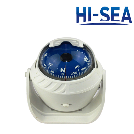 65mm Spherical Marine Plastic Compass for Yacht 