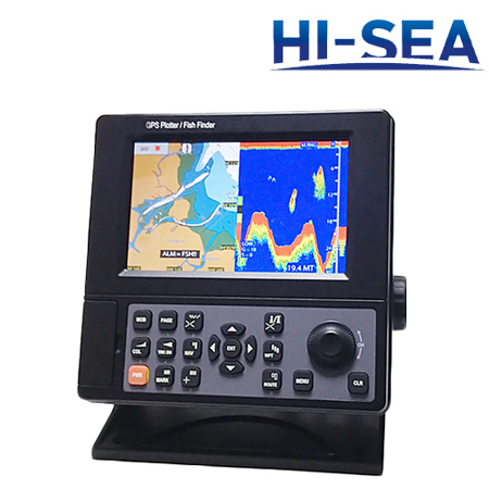 7-Inch LCD Chartplotter and Fish Finder Combo