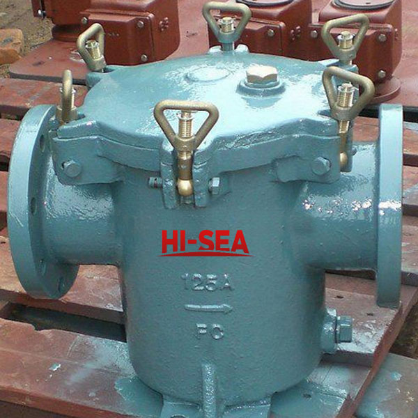 Marine Cast Iron Can Water Filter JIS F7121 5K (DN100-DN400)