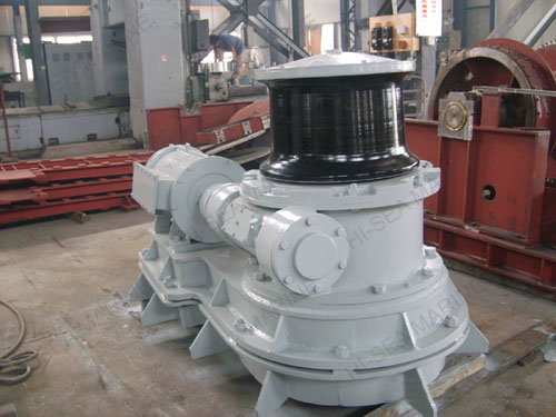 80kN Electric Vertical Mooring Capstan