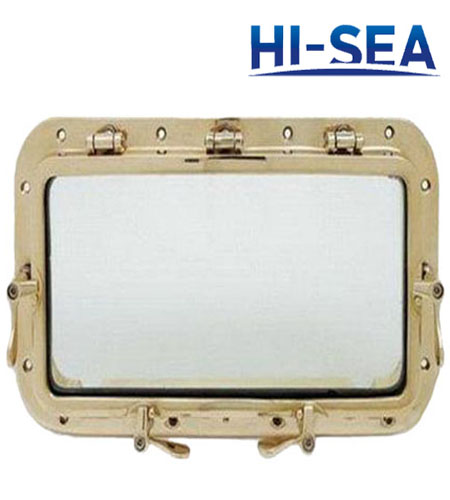 Marine A0 Fireproof Rectangular Window 