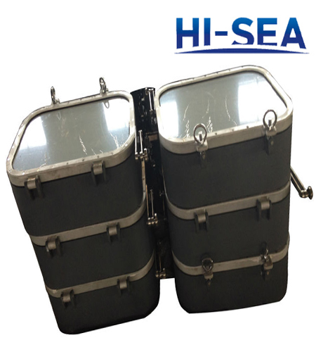 A60 Soundproof Fire Rectangular Window