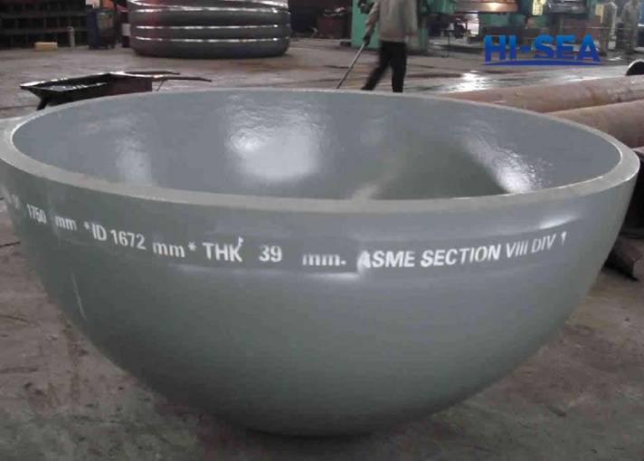ASME VIII-1 Hemispherical Head