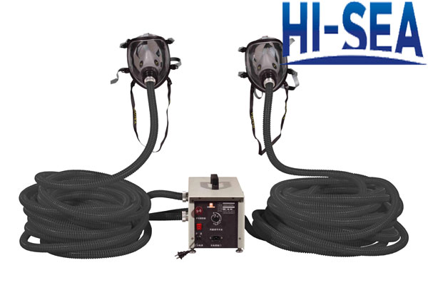 Air Hose Long Tube Breathing Apparatus for Double Users