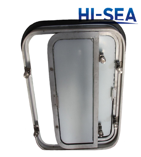Ship Aluminum Weather-tight Double Sliding Window