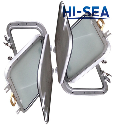Marine Opening Type Rectangular Window