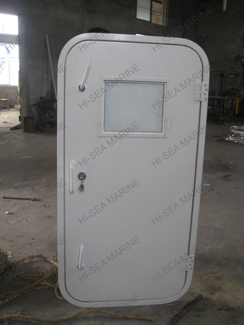 Weathertight Single-Leaf Marine Aluminum Door