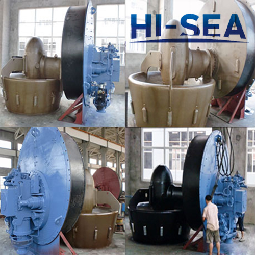 Azimuth Thruster with Tube