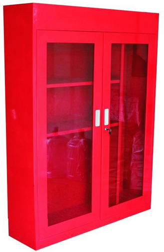 FRP Firefighting Cabinet with Glass Door