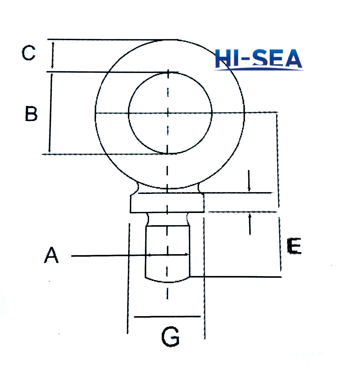BS4278-3 Dynamo Eyebolt 