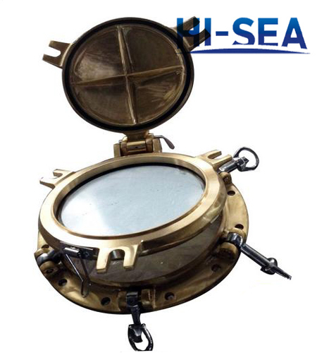 Brass Opening Side Scuttle for Ship 