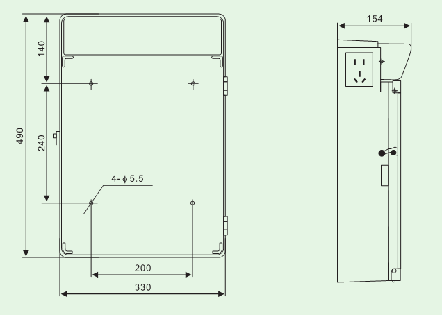 Mirror Light In Washroom