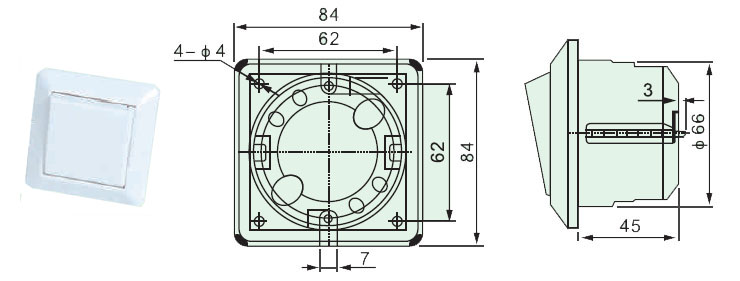 Marine Cabin Switch and Plug