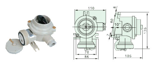 Marine Nylon Socket with Switch