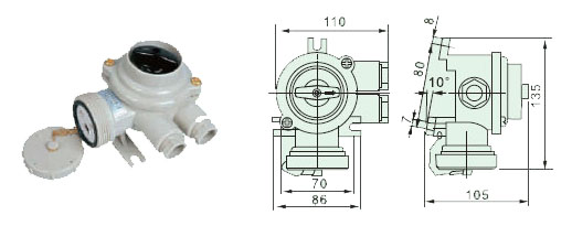 Marine Nylon Socket with Switch