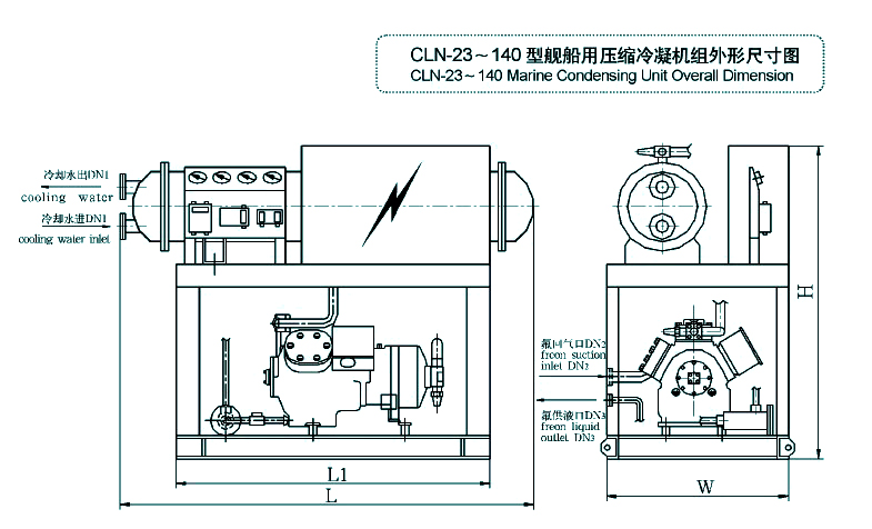 CLN Marine Condensing Unit