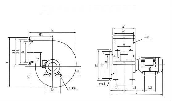 CWL(CXL) Small-size Marine Centrifugal Fan