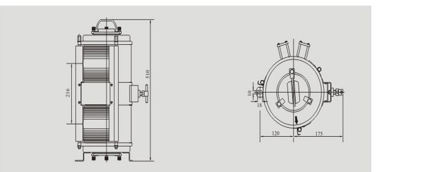 Double-deck Steel Starboard Light