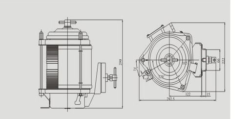 Single-deck Steel Starboard Light