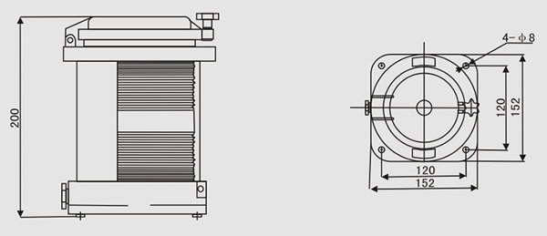 Plastic Single-deck Starboard Light