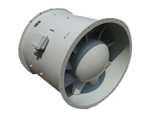 Marine axial flow ventilator